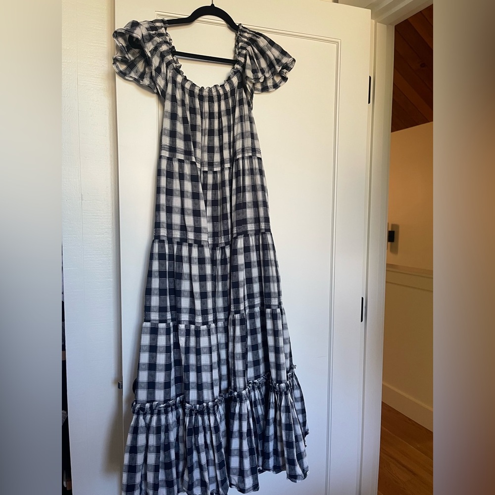 The Great Black and White Plaid Dress